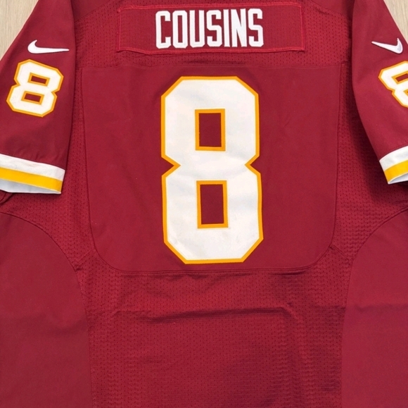 Kirk Cousins Washington Redskins Nike Elite Jersey Men's 52 XXL - Picture 8 of 9